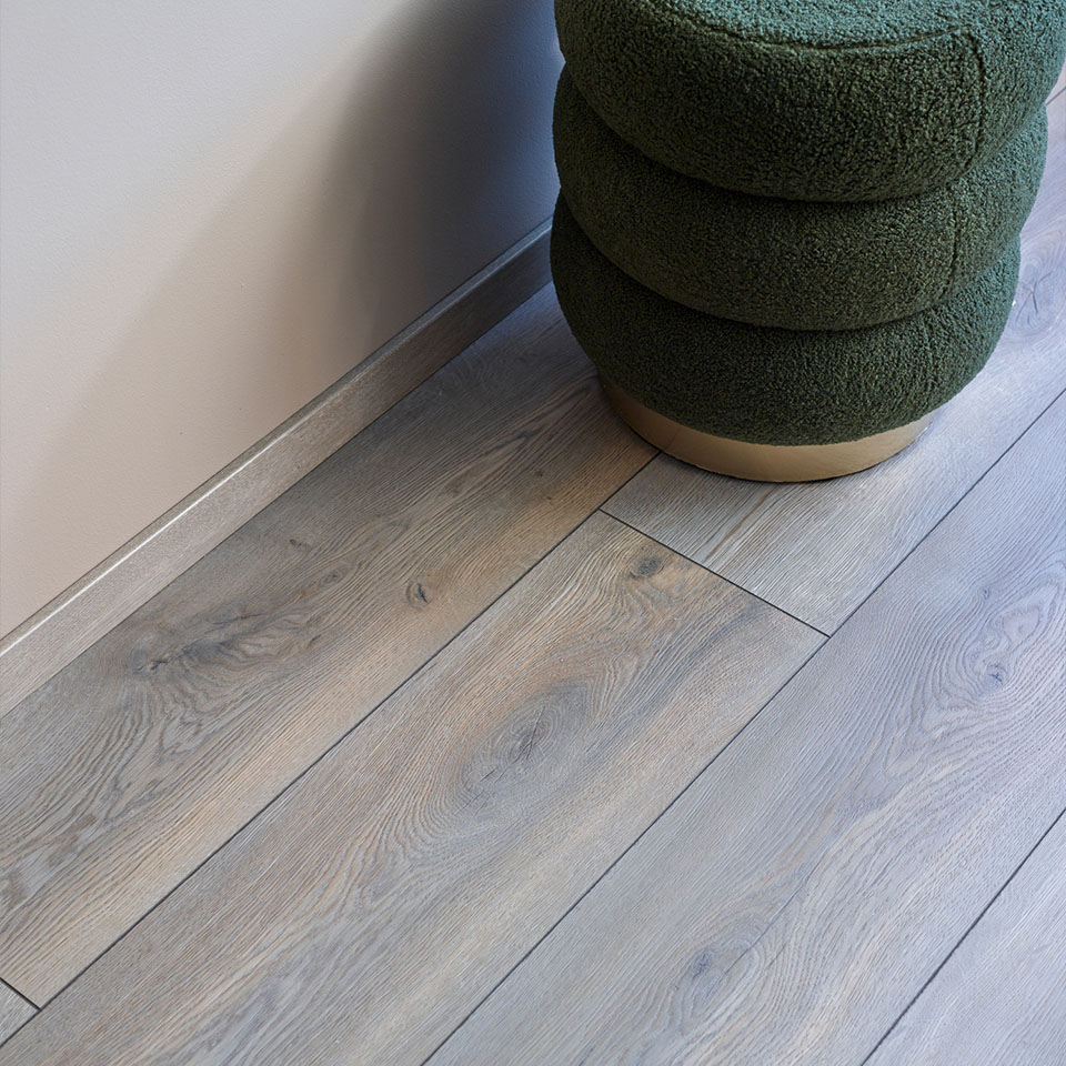 Moskus XL sølvgrå laminat