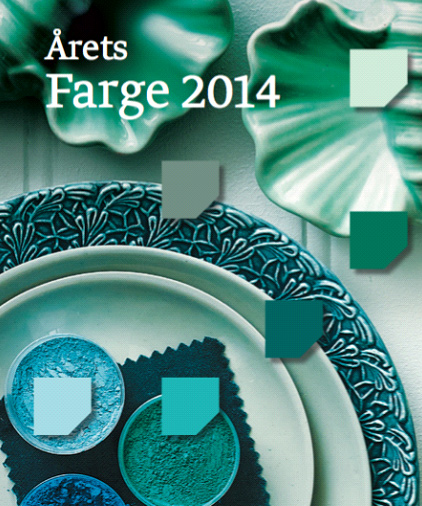Fargekart årets farge 2014