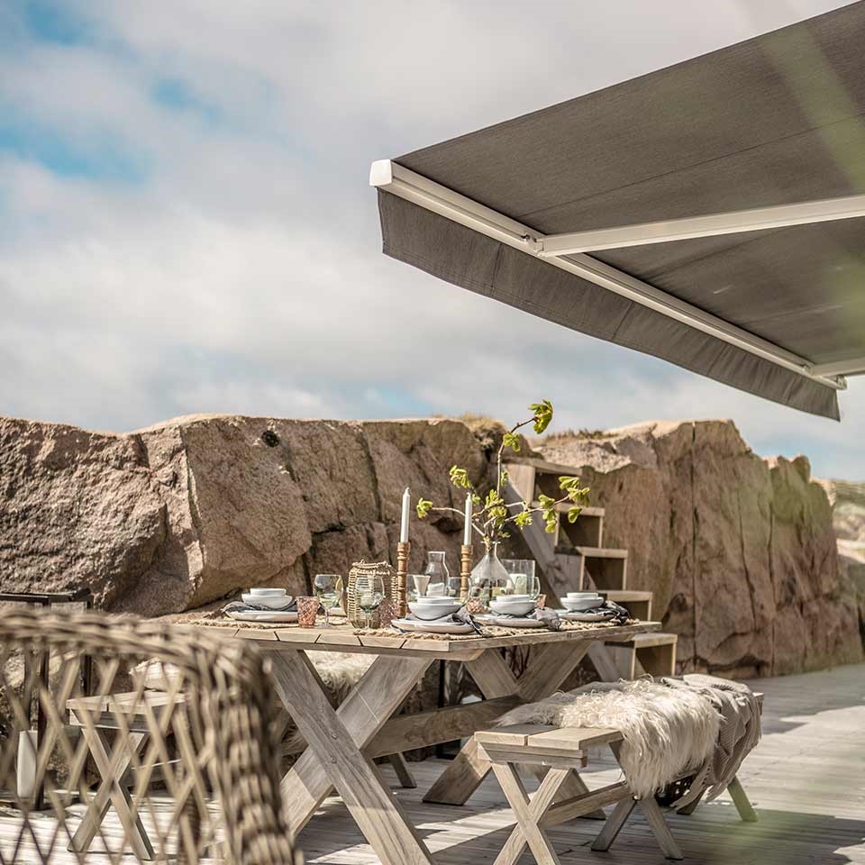 utvendig solskjerming