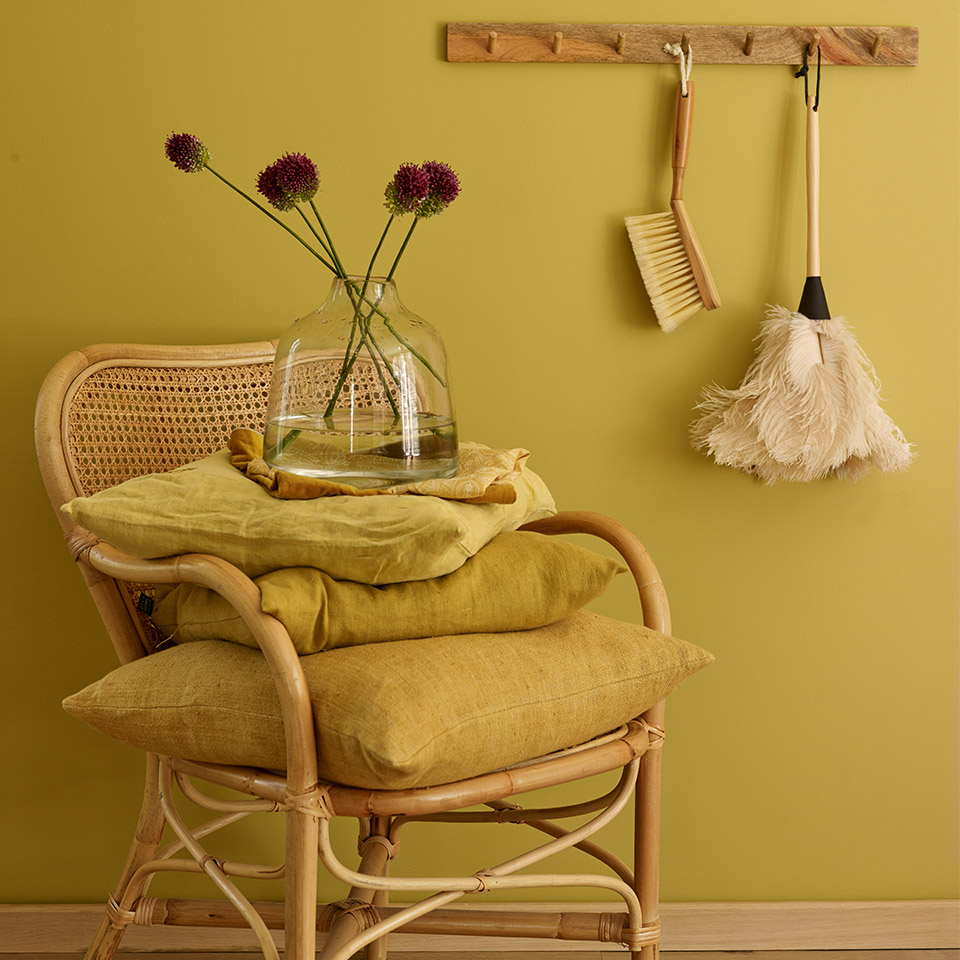 Lunt og harmonisk med varme farger