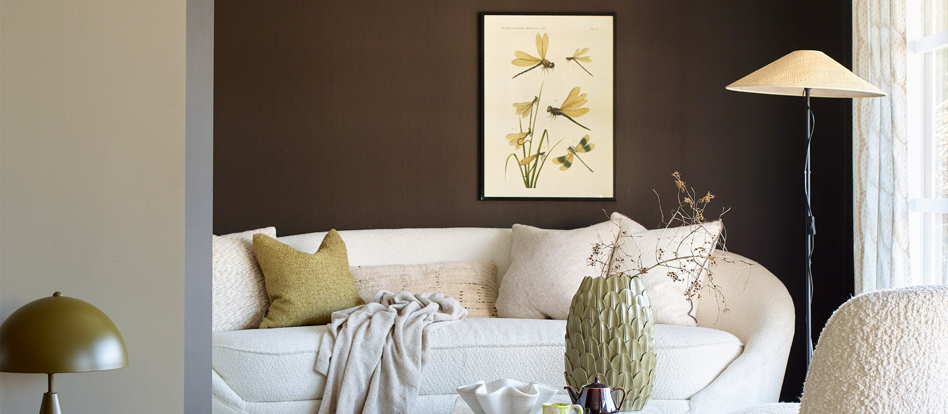 Grønnfarger til stue