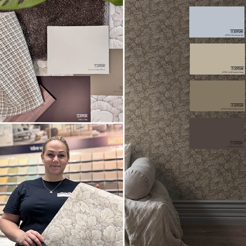 Camilla presenterer den retro stilen