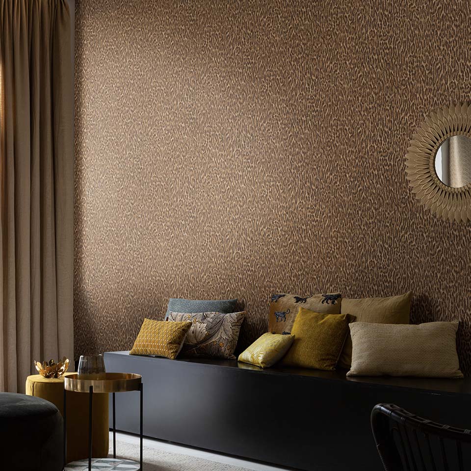 Leopard tapet