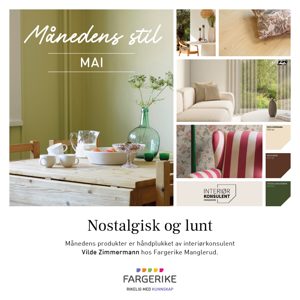 Inspirasjon til fargevalg