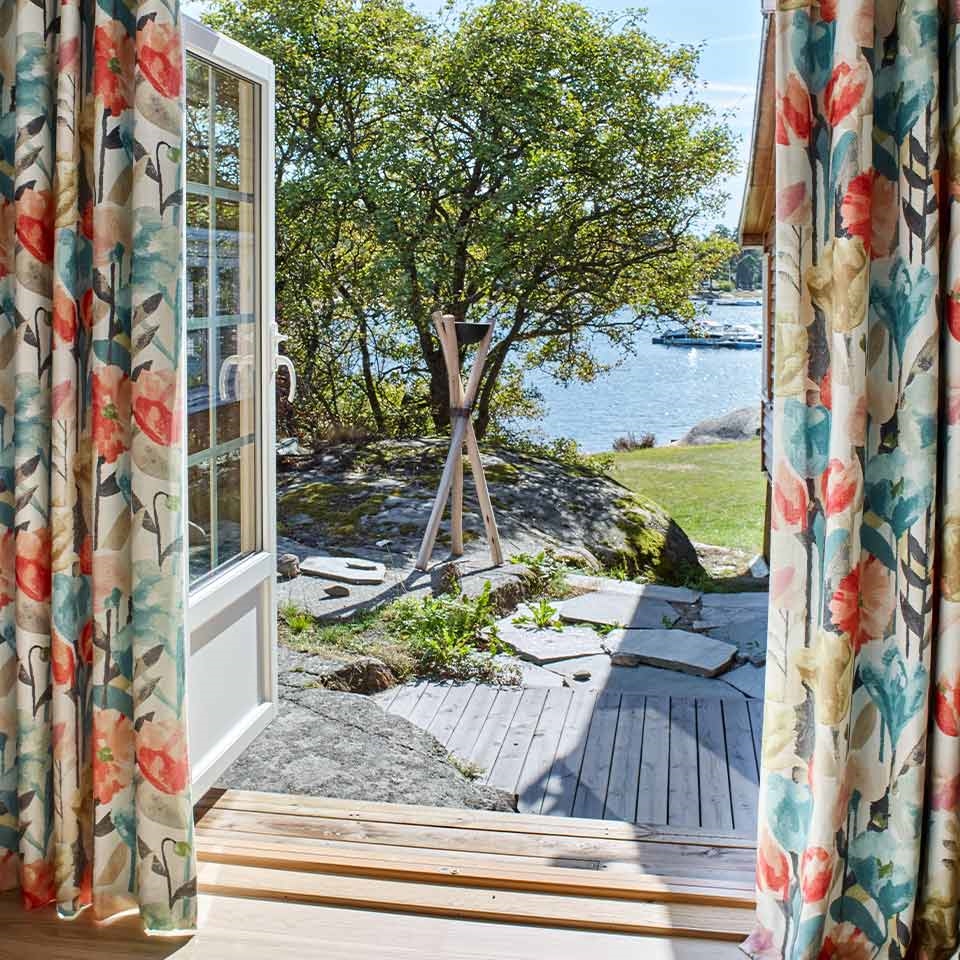 utsikt fra sommerhytte