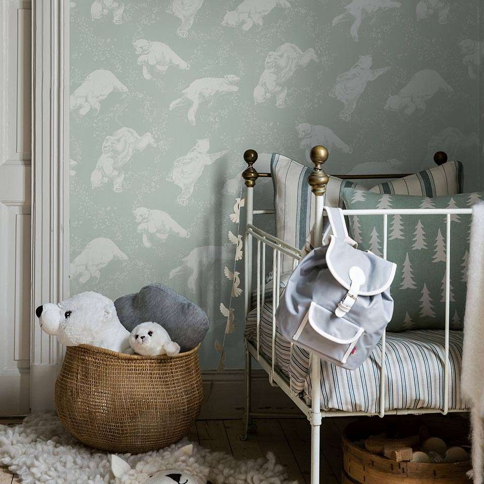 Tapet Til Barnerom Pasteller Sirkustapet Flytapet Fargerike