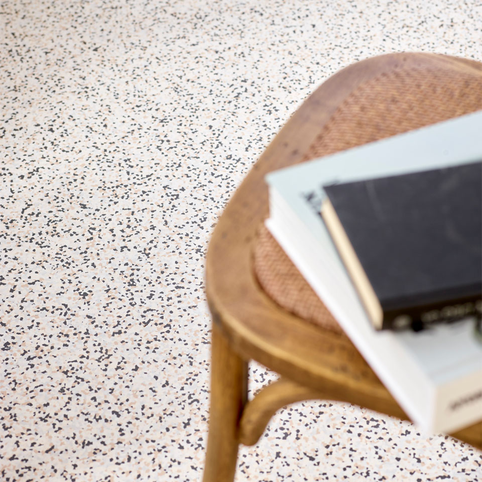 Trendy vinyl badegulv