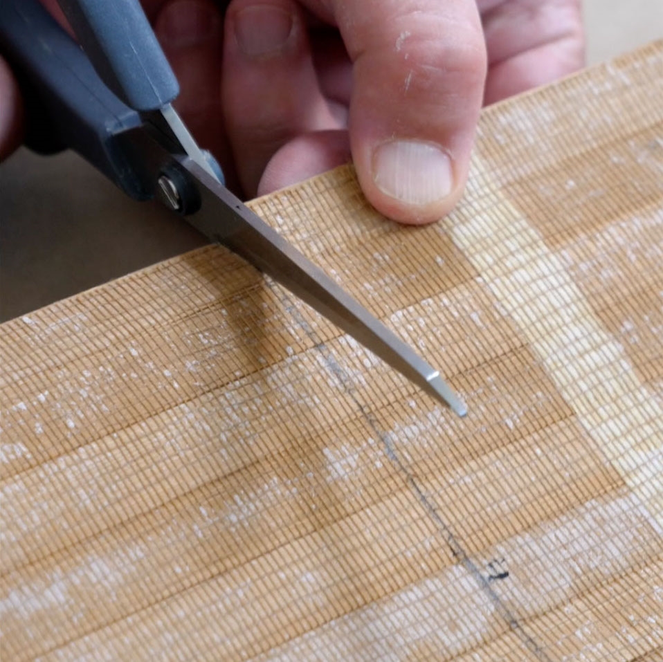 Klippe bambus spiletapet