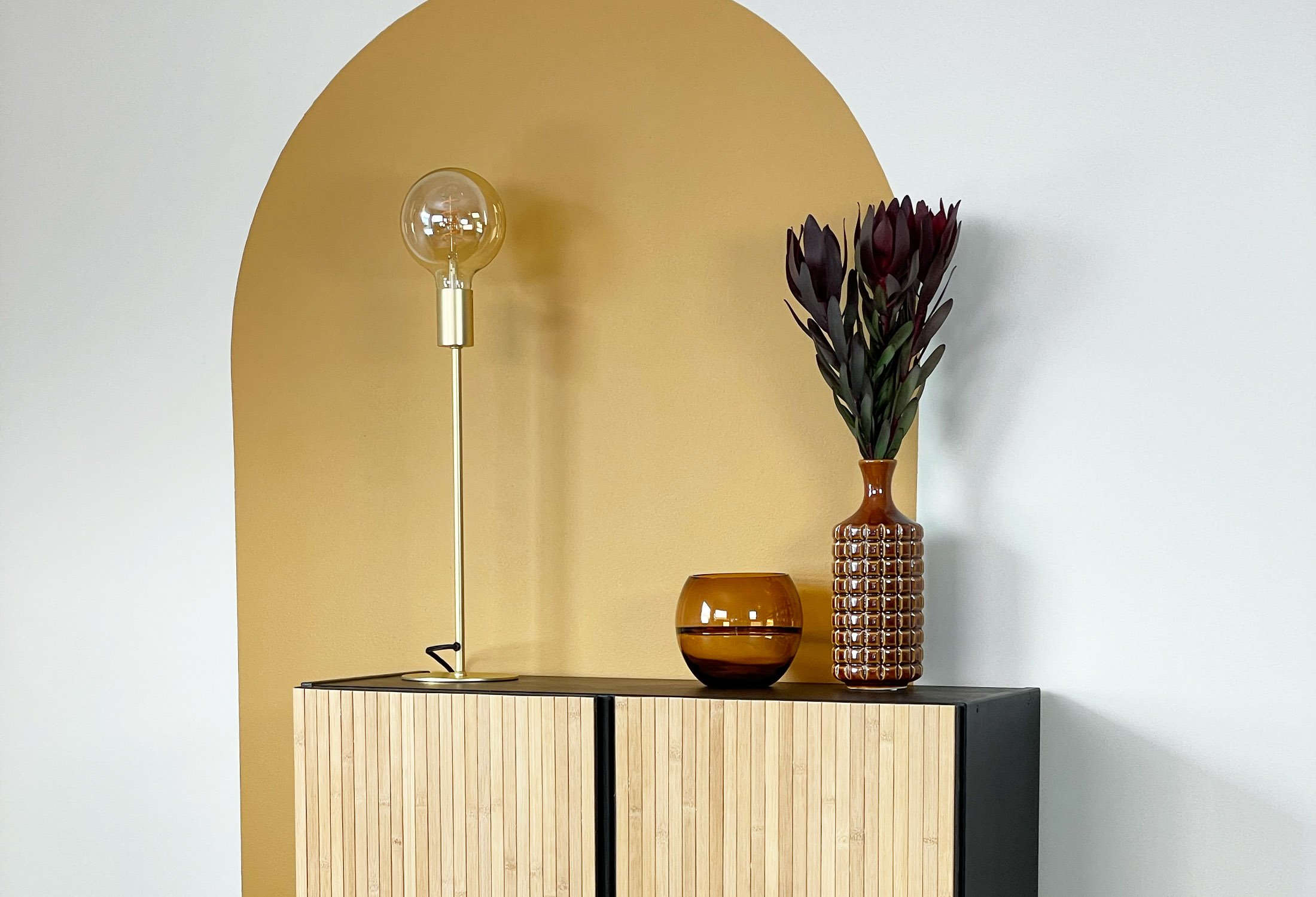 Male mønster på vegg