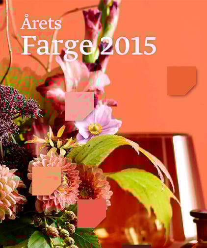 Fargekart årets farge 2015