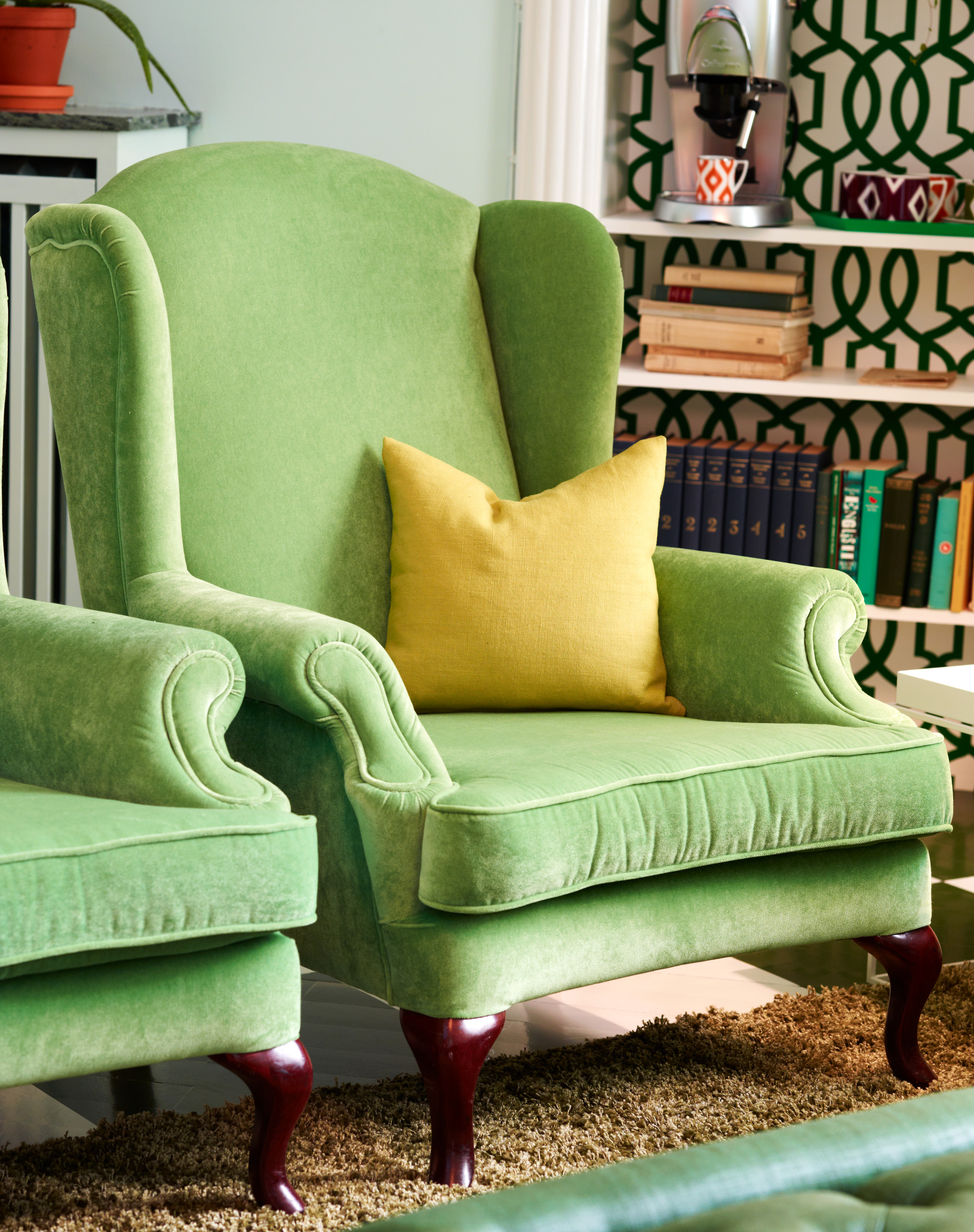 Grand Hotel grønne stoler