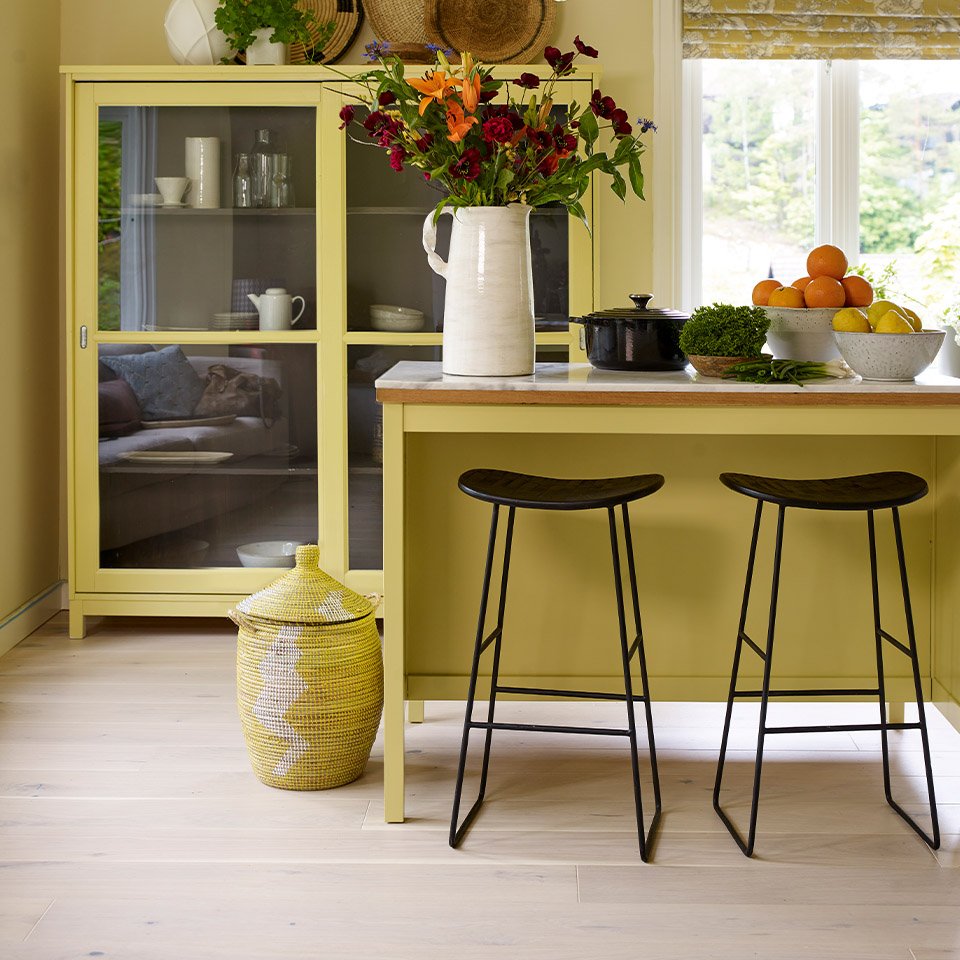 Saga parkett kjøkken