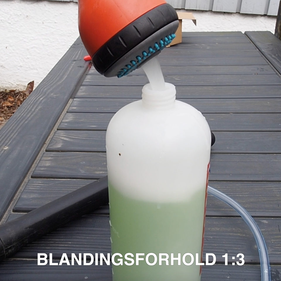 skum blandingsforhold