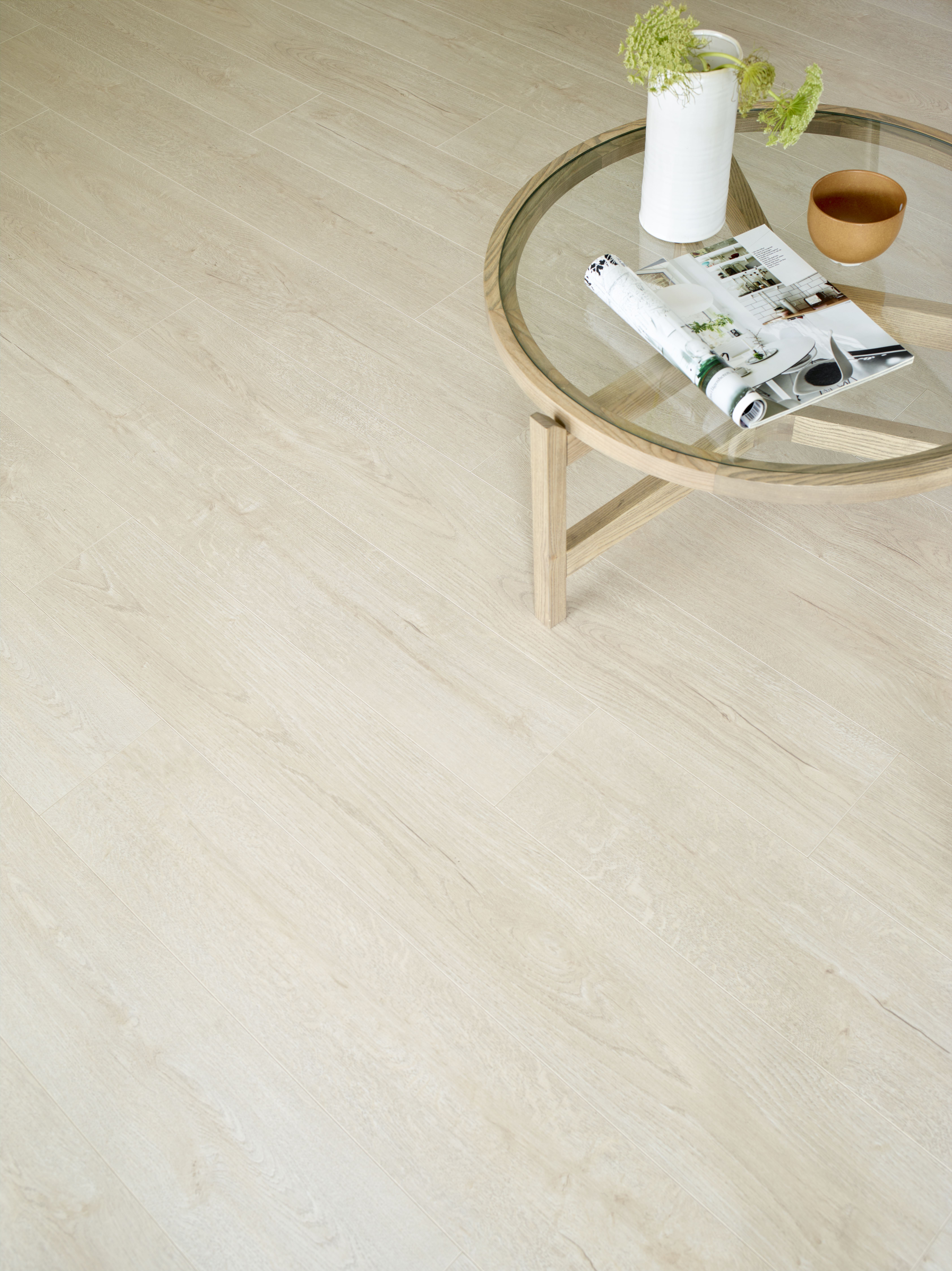 Exquisit 41182 Horizon Oak Creme Laminatgulv fra Kronotex