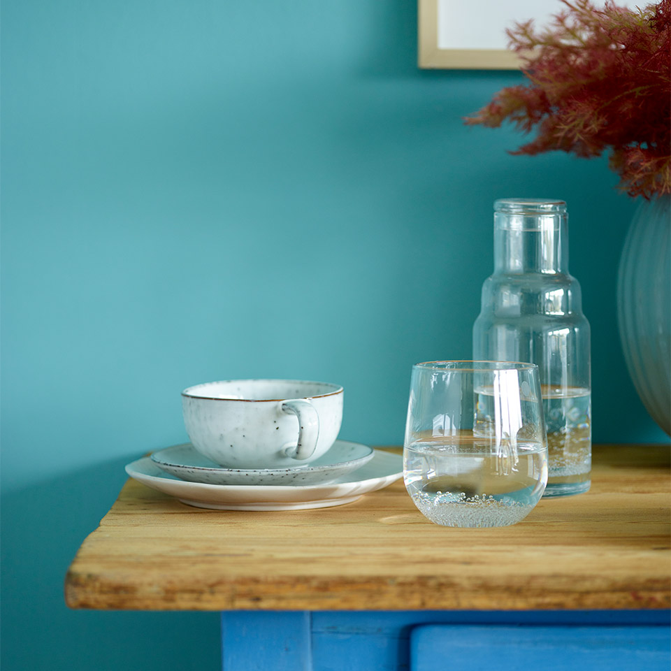 Oseandrøm blå kjøkken