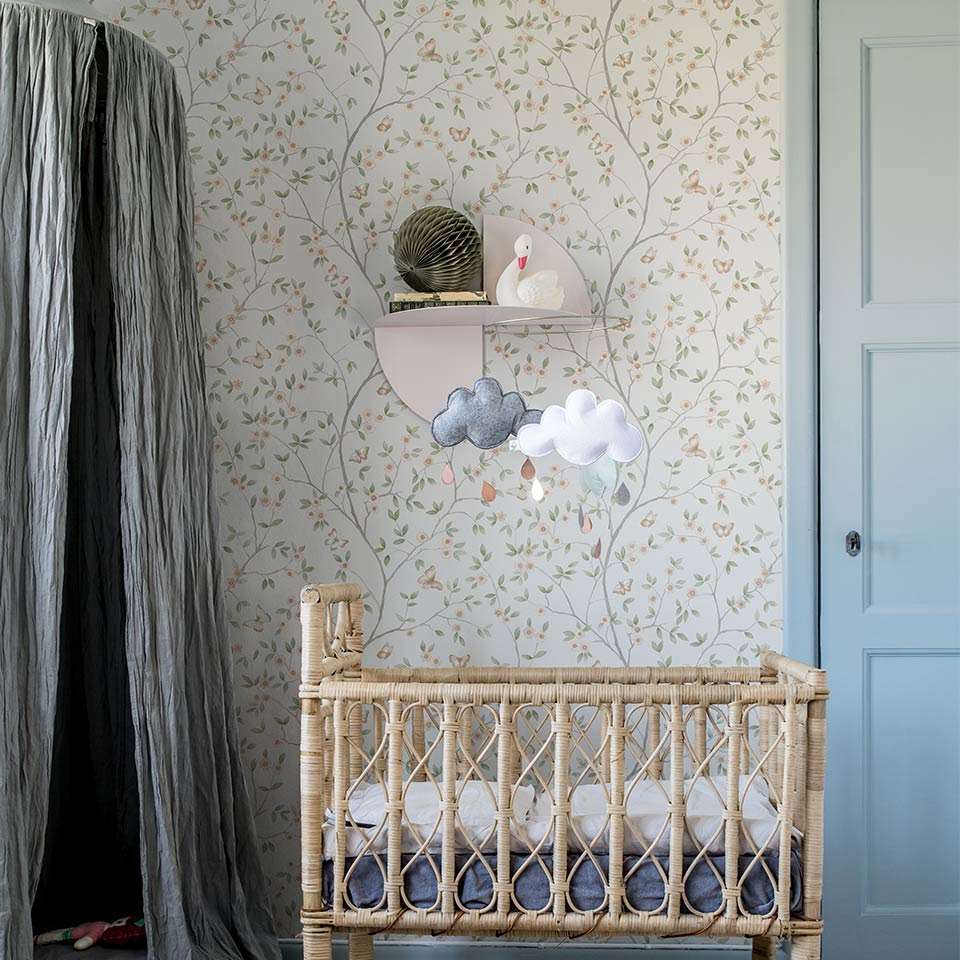 Tapet Til Barnerom Pasteller Sirkustapet Flytapet Fargerike