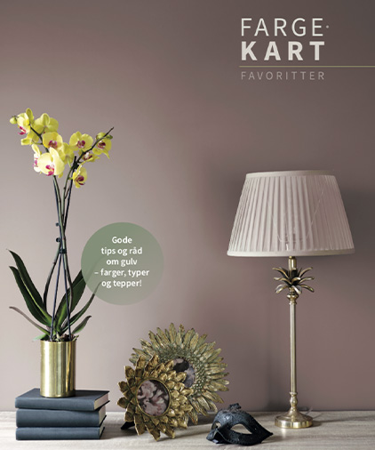 Fargekart interiørfavoritter 2019