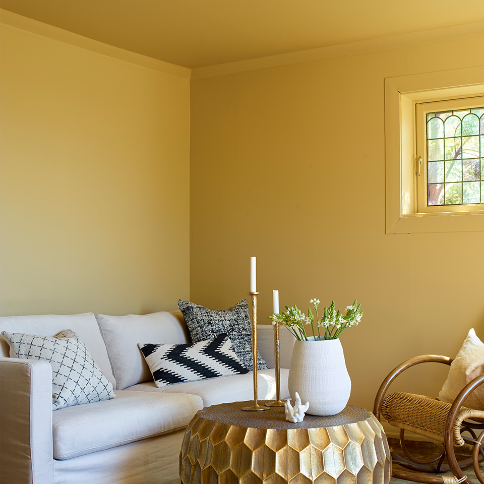 halvmatt maling vegg