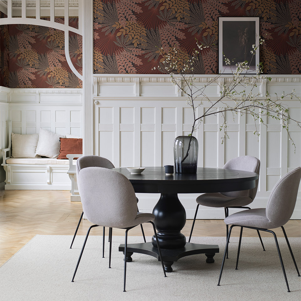 Soverom tropisk tapet