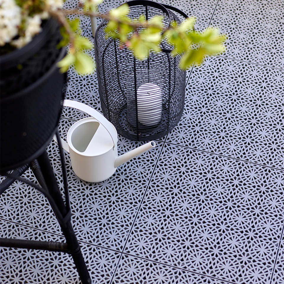 Gulvplater på terrasse