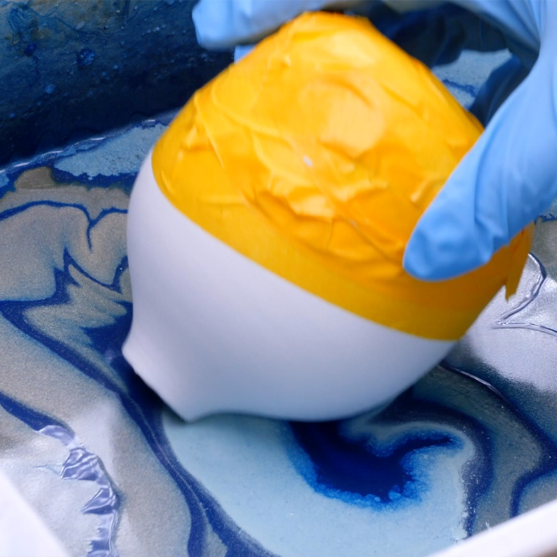 Hydrodipping på vase