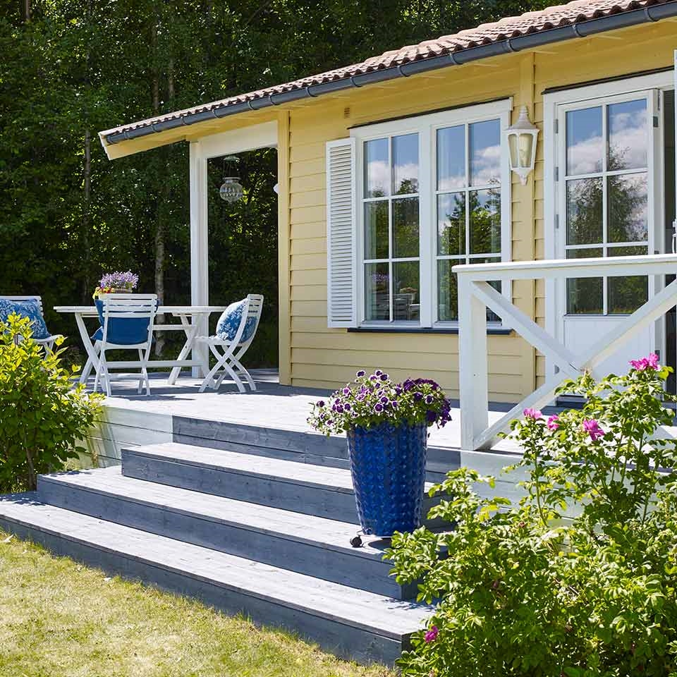 Terrasse sommerhytte