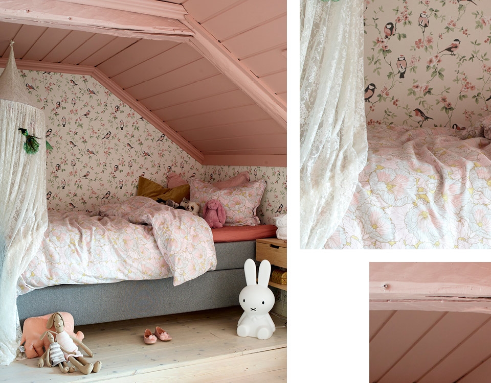 Farger og tapet barnerom