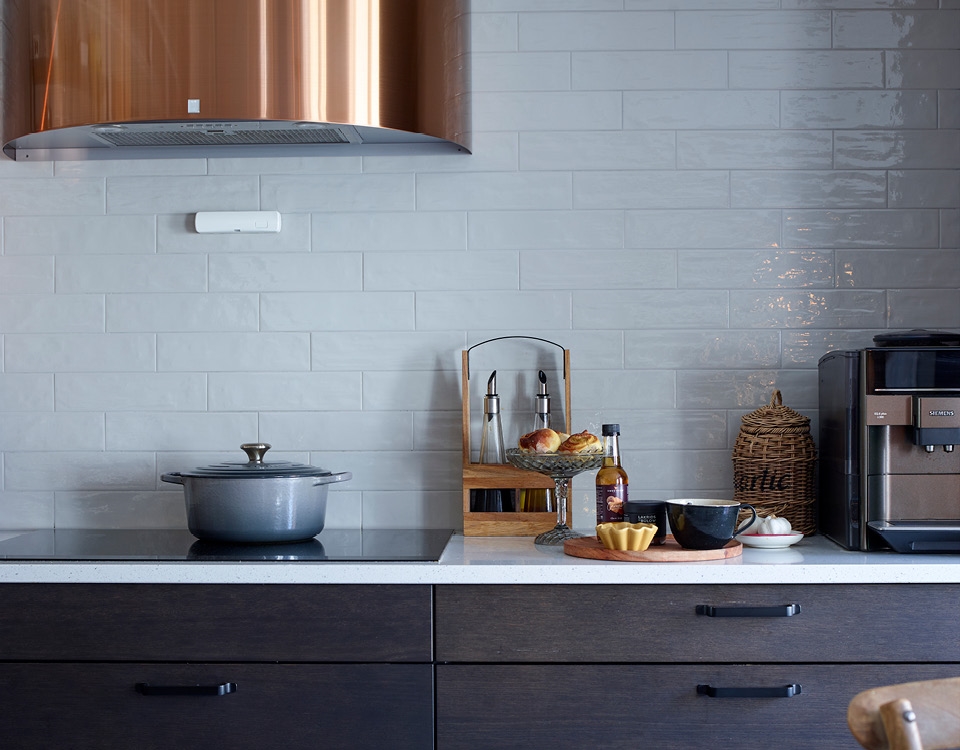 Farger svart kjøkken