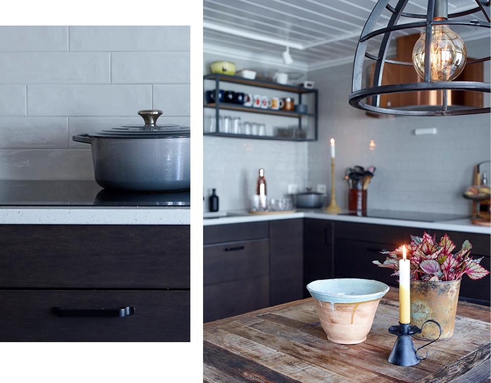 Farger kjøkken svart