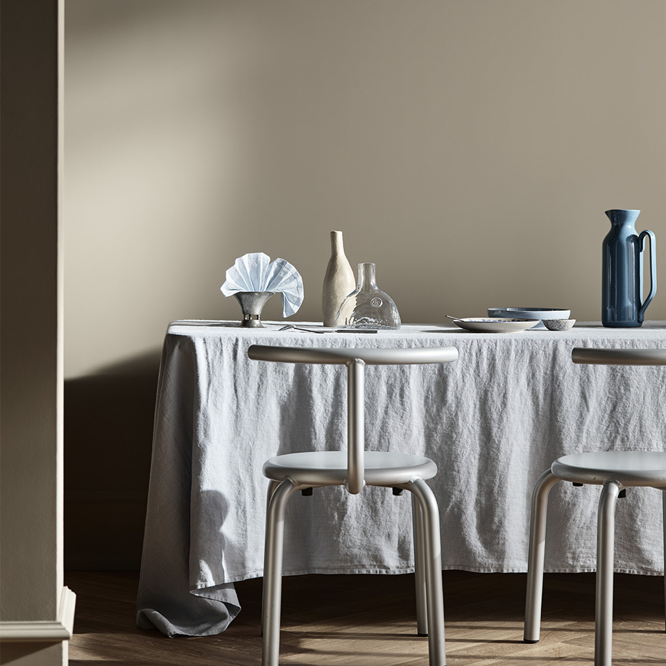 Beige spiseplass