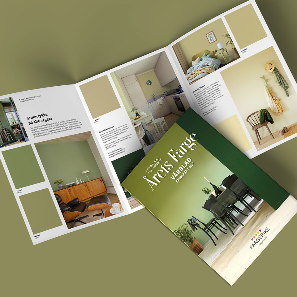 Fargekart Årets Farge 2025