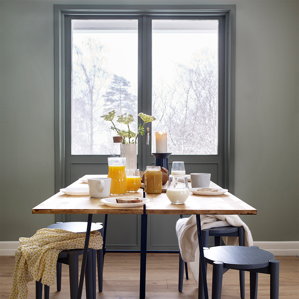 Aura gronn spiseplass