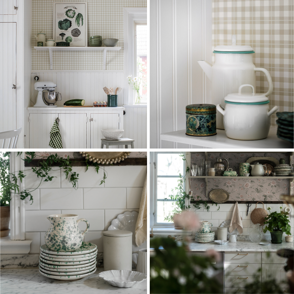 Bestemor romantisk kjøkken