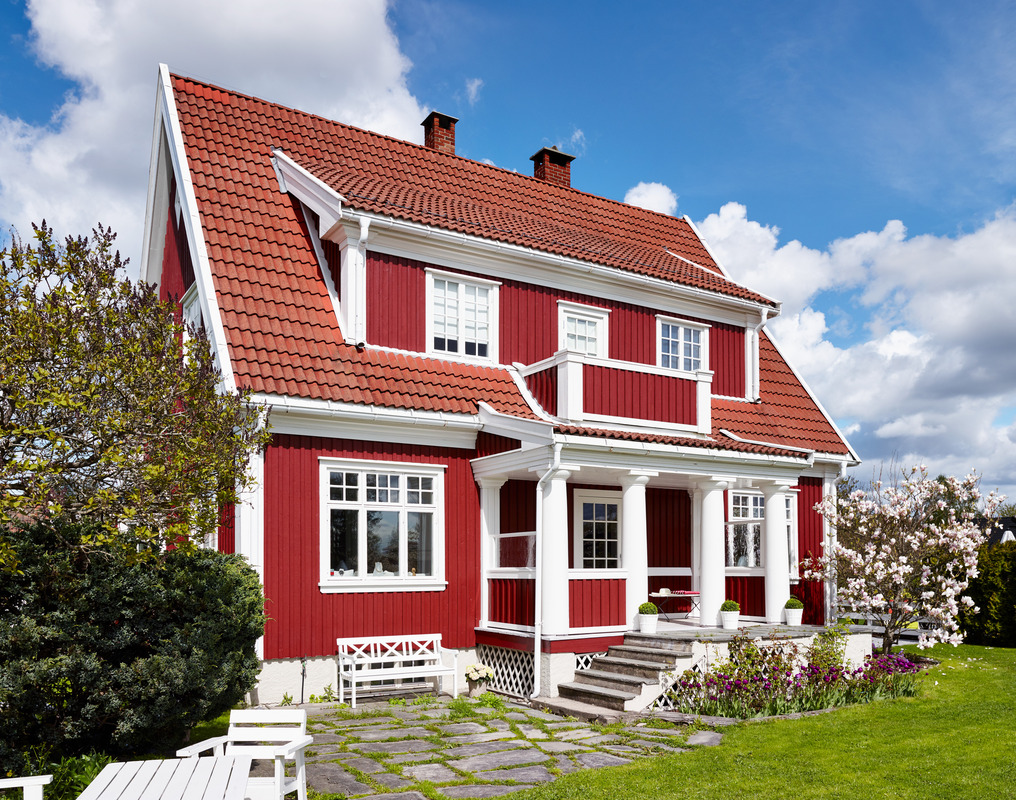rødt hus
