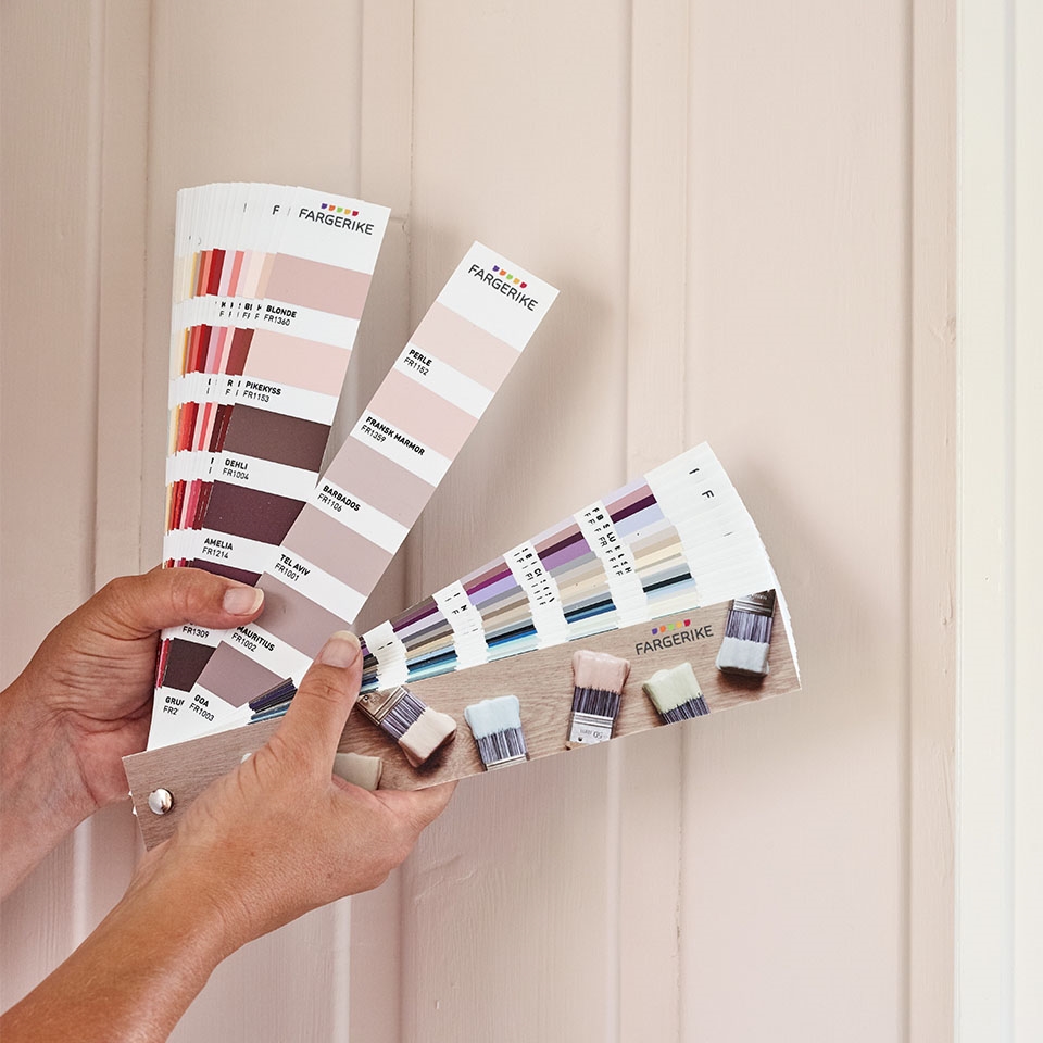Fargevifte prøvefarger