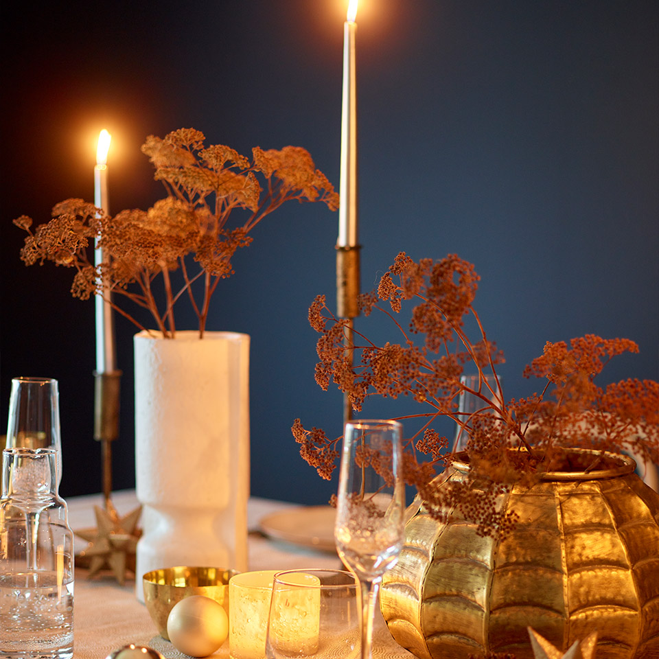 Festbord jul fargerike