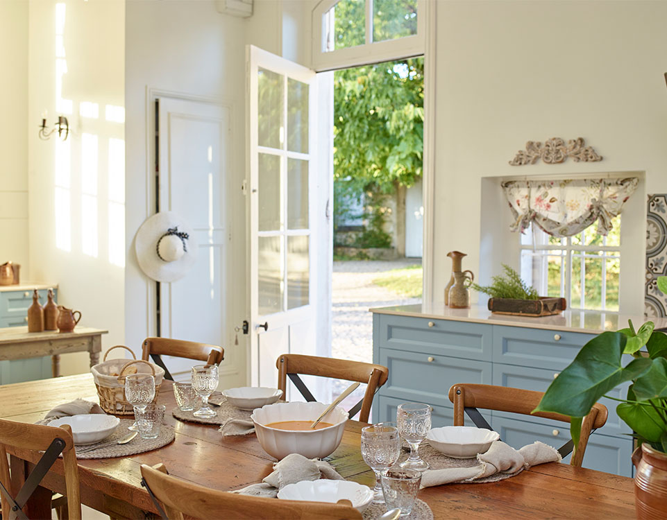 Fransk slott kjøkken