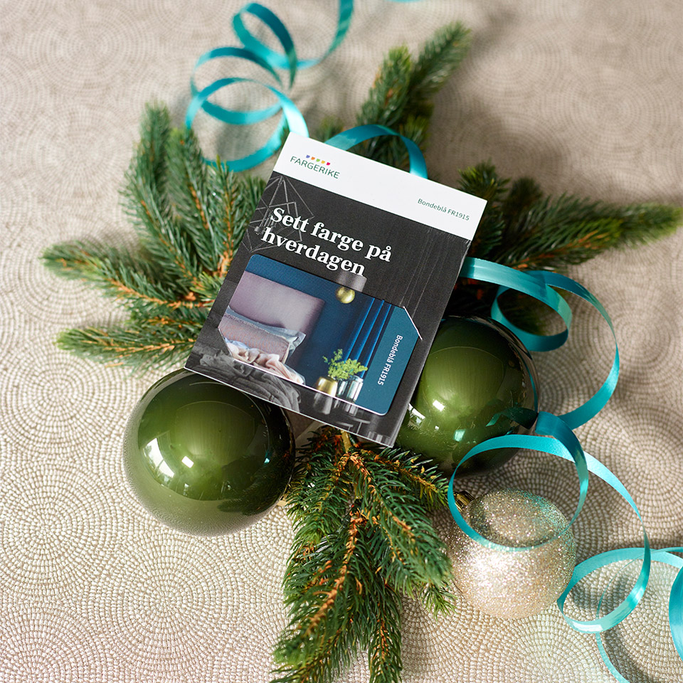 Gavekort Fargerike jul