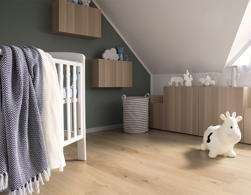 Grace White Canvas Oak