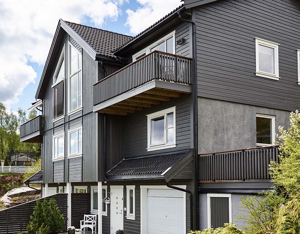 Grått hus