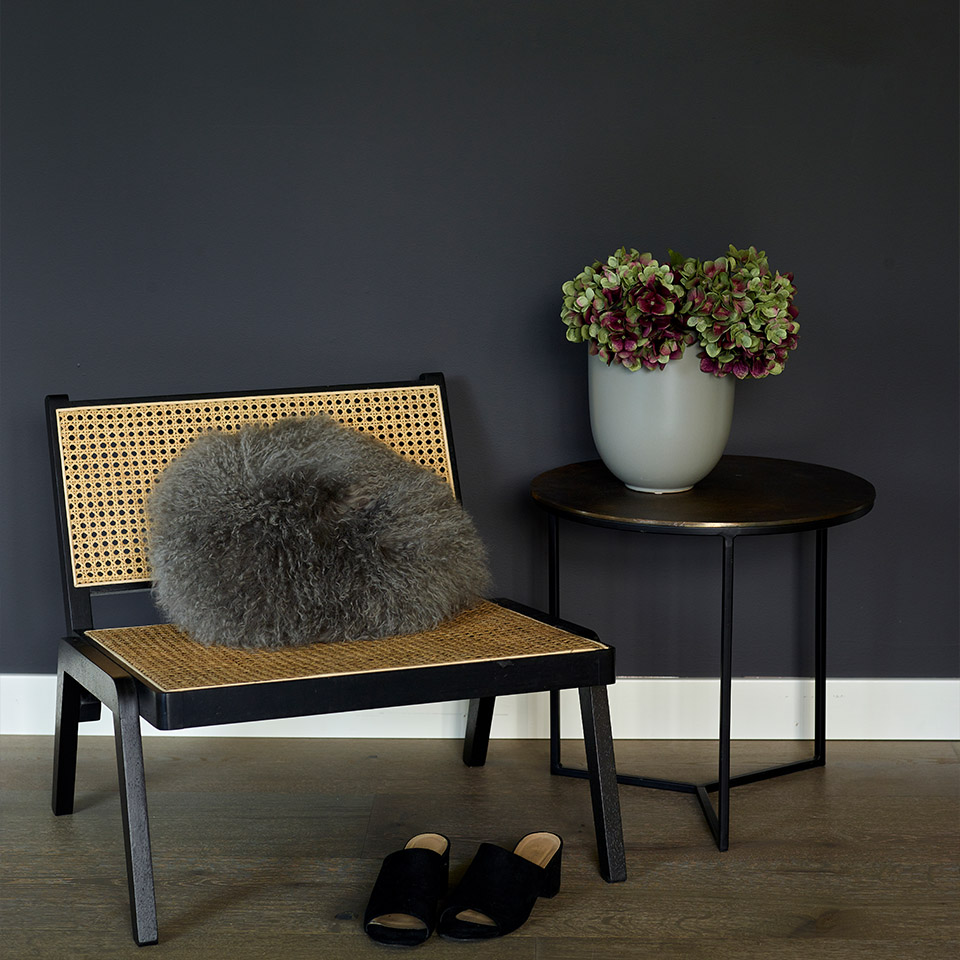 Heksetimen sort vegg