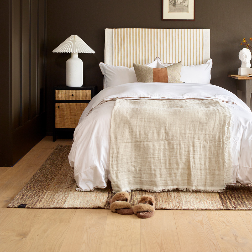 Herdet tregulv soverom