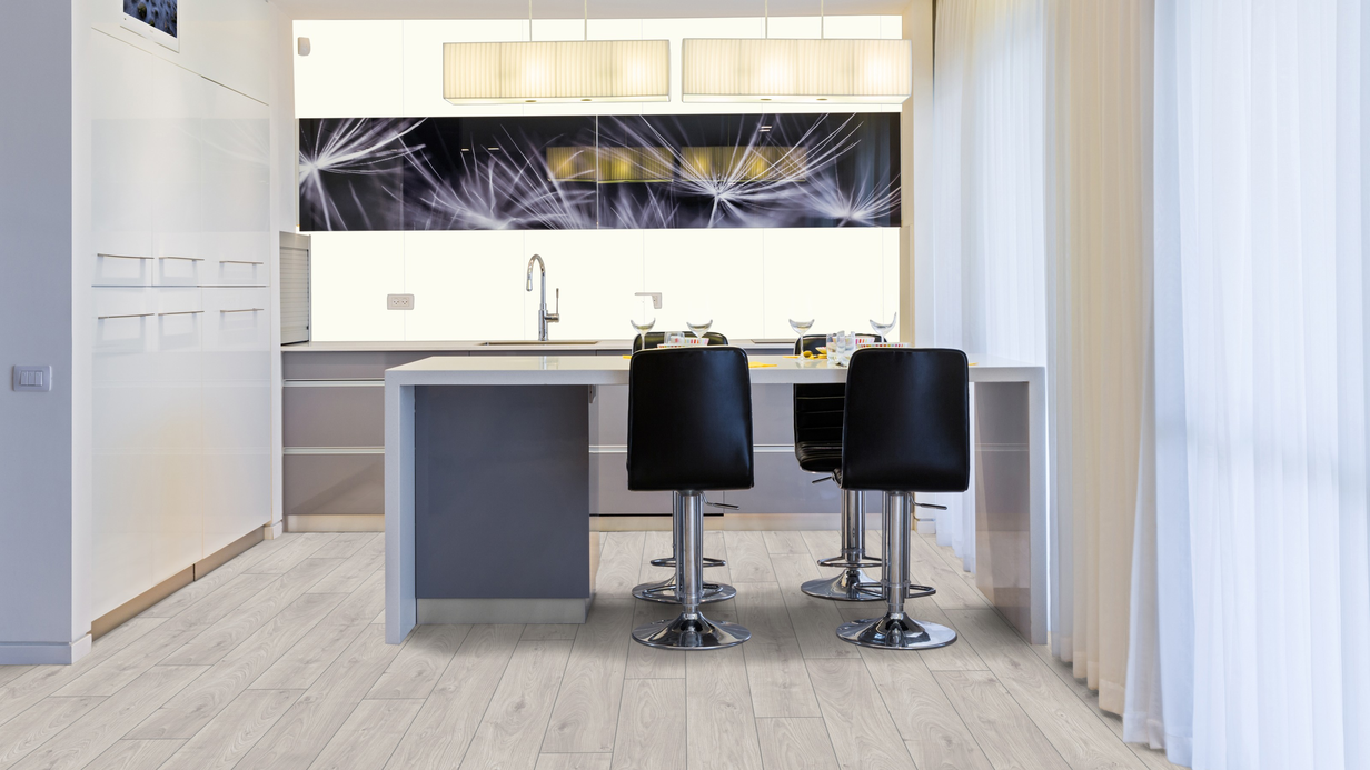 Kronotex Exquisit 3223 Atlas Oak White Laminatgulv