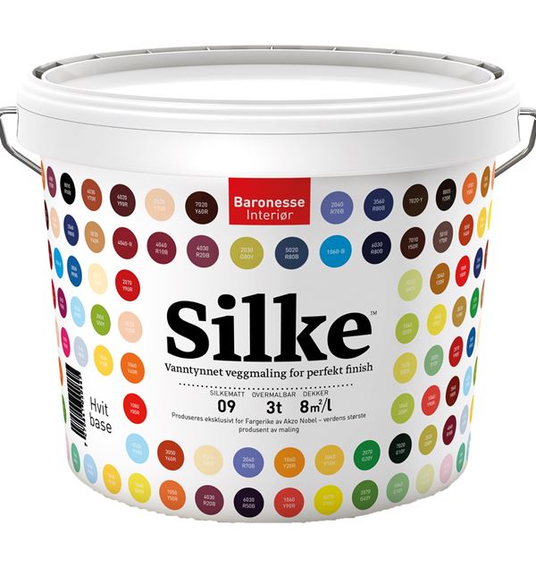 Baronesse Silke Vanntynnet Hvit - base 2,7 l