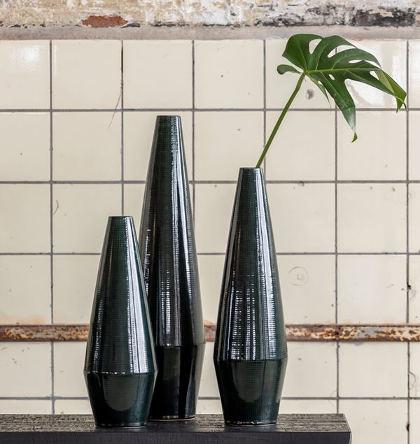 Light & Living Vase Isidoro Grønn