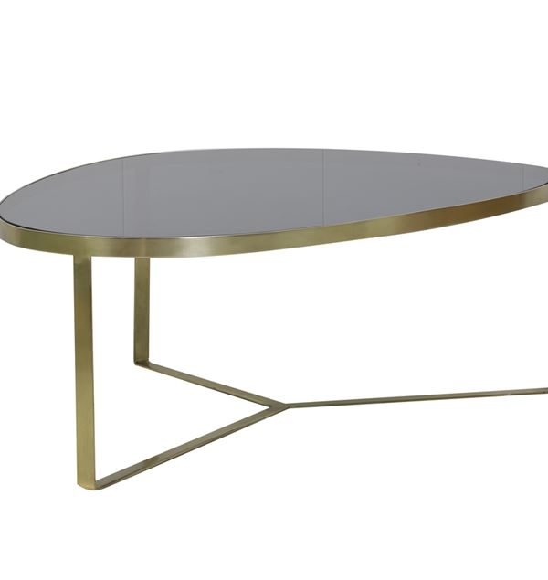 Light & Living Salongbord Turbi Messing