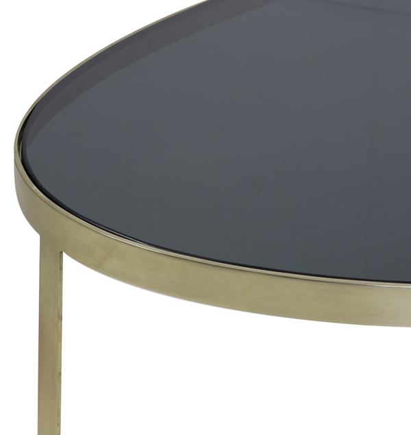 Light & Living Salongbord Turbi Messing