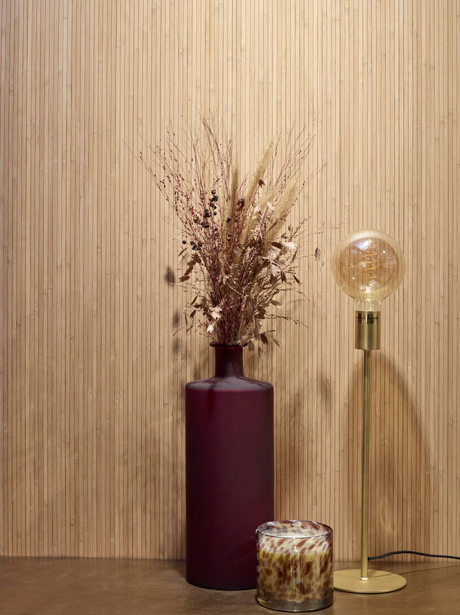 Flexbamboo Bambus Spiletapet Caramel Ubehandlet - 7x2x2440mm