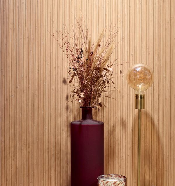 Flexbamboo Bambus Spiletapet Caramel Ubehandlet - 7x2x2440mm