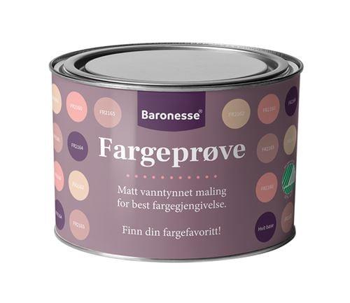 Baronesse Matt Fargeprøve